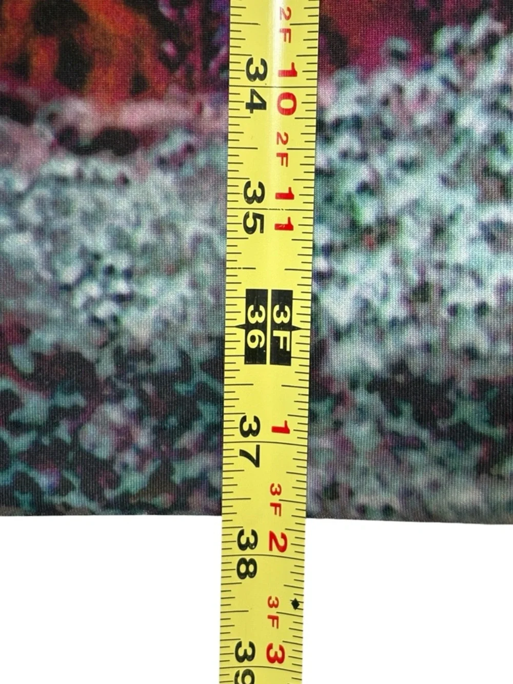 Sfizio Italy Digital Print Forest Front Shift Dress Gray Pink • US 8 - Picture 10 of 14
